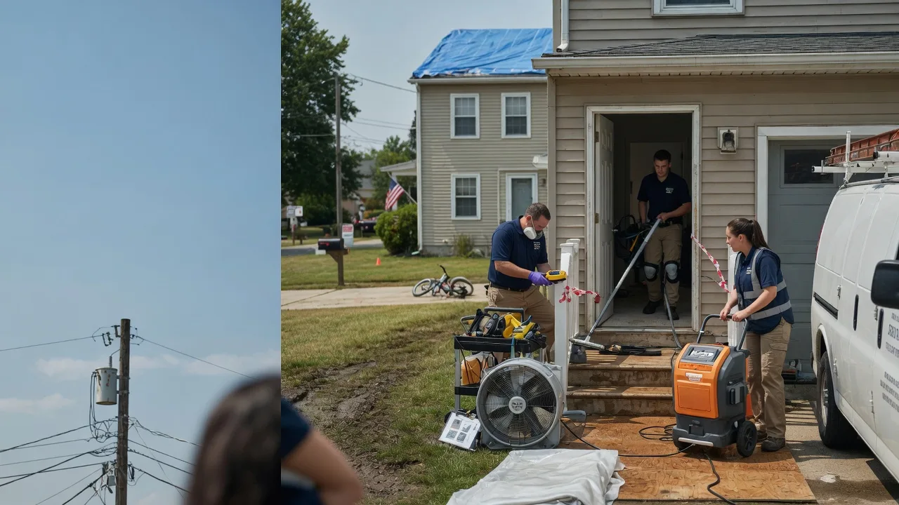 Water Damage Repair in Polk, OH near me